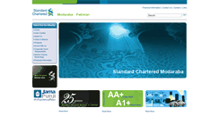 Desktop Screenshot of modaraba.standardchartered.com